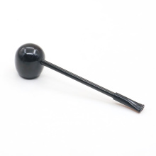 Cross-border new hot black bakelite creative wood smoking pipe